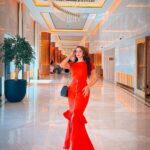 Eshanya Maheshwari Instagram - Birthday Afternoon Done ✅ With My Ladies At @varqpalmdubai @tajpalmdubai 🧡 With Mouthwatering Dishes and An Amazing Hospitality 🫶🏻 Outfit by @maheshwariswathi #birthday #lunchdate #dubai #tajpalmdubai #esshanya #esshanyamaheshwari Taj Exotica Resort & Spa, The Palm