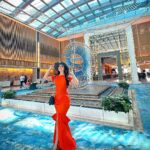Eshanya Maheshwari Instagram - Birthday Afternoon Done ✅ With My Ladies At @varqpalmdubai @tajpalmdubai 🧡 With Mouthwatering Dishes and An Amazing Hospitality 🫶🏻 Outfit by @maheshwariswathi #birthday #lunchdate #dubai #tajpalmdubai #esshanya #esshanyamaheshwari Taj Exotica Resort & Spa, The Palm