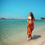 Eshanya Maheshwari Instagram - This Birthday Bombshell Is All About The Glow And She Ain’t Afraid To Show 😉 🧡✨ PS- Taking All the Sunshine In At This Beautiful Property @sofiteldubaipalm @all_mea. 🫶🏻 #birthday #birthdaygirl #dubai #esshanya Sofitel Dubai The Palm