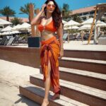 Eshanya Maheshwari Instagram - This Birthday Bombshell Is All About The Glow And She Ain’t Afraid To Show 😉 🧡✨ PS- Taking All the Sunshine In At This Beautiful Property @sofiteldubaipalm @all_mea. 🫶🏻 #birthday #birthdaygirl #dubai #esshanya Sofitel Dubai The Palm
