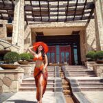 Eshanya Maheshwari Instagram - This Birthday Bombshell Is All About The Glow And She Ain’t Afraid To Show 😉 🧡✨ PS- Taking All the Sunshine In At This Beautiful Property @sofiteldubaipalm @all_mea. 🫶🏻 #birthday #birthdaygirl #dubai #esshanya Sofitel Dubai The Palm