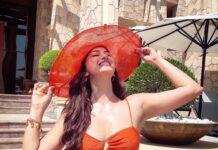 Eshanya Maheshwari Instagram - This Birthday Bombshell Is All About The Glow And She Ain’t Afraid To Show 😉 🧡✨ PS- Taking All the Sunshine In At This Beautiful Property @sofiteldubaipalm @all_mea. 🫶🏻 #birthday #birthdaygirl #dubai #esshanya Sofitel Dubai The Palm