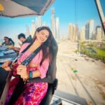 Eshanya Maheshwari Instagram - This Has To Be on Everyone’s To Do List In Dubai 💕🫶🏻 Witnessed Beautiful View Like Never Before Only with @dinnerintheskyuae 🫶🏻 Thank You For Such An Amazing Experience ✨ #dinnerinthesky #dubai #birthdaytrip #esshanya #esshanyamaheshwari Dinner in the Sky Dubai