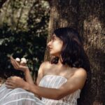 Esther Anil Instagram - 𝙼.𝚄.𝚂.𝙷.𝚁.𝙾.𝙾.𝙼 Concept and photo by @a_isography Costume Courtesy @jaankibridalcouture Make up and Hair by @ayra_the_transforming_studio