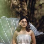 Esther Anil Instagram - 𝙼.𝚄.𝚂.𝙷.𝚁.𝙾.𝙾.𝙼 Concept and photo by @a_isography Costume Courtesy @jaankibridalcouture Make up and Hair by @ayra_the_transforming_studio ___________________________ I am not a model and every time I am in front of the camera I am awkward,shy and extremely conscious. Nevertheless, I do a good job at pretending like I know what I am doing. But I have always loved exploring new things even if it means stepping out of my comfort zone and this has helped me meet new people, get to know their style of work and of course creating something together. @a_isography is one such amazing talent I met and is also the main woman behind this. The concept was inspired by an element in nature, and I had the pleasure of embodying the mysterious and enchanting mushroom. It was a great experience and the stunning costume (@jaankibridalcouture ) and makeup (@ayra_the_transforming_studio) made it all come to life. So here’s presenting to you the MUSHROOM. ✨