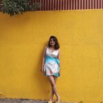 Esther Anil Instagram - Different walls. Same person 🌻 Pondicherry