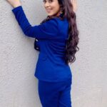 Garima Jain Instagram - 🎵 🎶 . . . . . . #garimajain #formalwear #bosslady #bluesuits #corporatelook #blueaesthetic #suits #suitstyle #formaldress #officewear Laxmi Industrial Estate