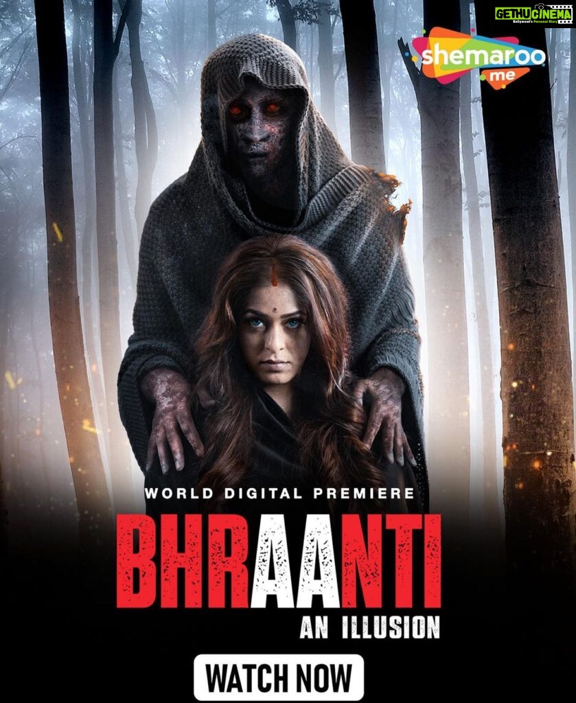 Garima Jain Instagram - The wait is finally over! Experience the electrifying world of Bhraanti- An Illusion, a gripping erotic thriller that will keep you on the edge of your seat.🔥 Watch now on ShemarooMe. . . @ShemarooMe @officialgarimajain @gaurav.m.sharma @kaans_prod_ent_studio @nagdevsaniya @arpita_4u @kiranhampapur @girirajbm kaushikizardar #Bhraanti #garimajain #shemaroome #loveintaxi #angeethi #falaknaaz #poonampandey #horrormovies #haunted #scarymovies #bollywoodfilm #bollywoodhot