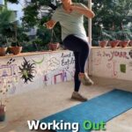 Girija Oak Instagram - @askknatural for all things health and fitness related 😁 #45dayschallenge #Askknatural #virtualTraining #animalflow