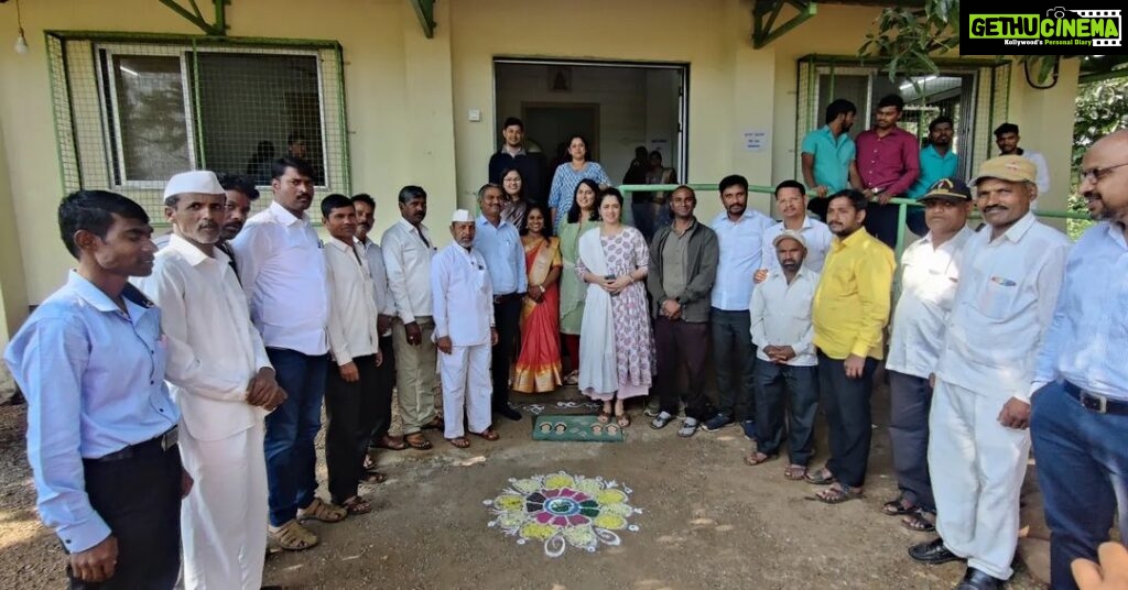 Girija Oak Instagram - We are happy to announce that Raintree Foundation established a first-of-its-kind Rural Mental Health Counselling Center in Velhe Taluka called 'Manosarathi'. Actress Girija Oak Godbole inaugurated the centre. In addition to offering mental health counselling for community, a toll-free helpline number will also be made available for emergency support to the community. Abha Dandekar, Founder, Raintree Foundation said, "Our intent in setting up ‘Manosarthi’ is making available a safe and accessible space for the community to share their challenges and seek support for their emotional and psychological well-being." Talking about the importance of awareness and accessibility of mental health services, Actress Girija Oak Godbole said, “We all need access to safe, inclusive spaces to share and express what we as individuals are going through. It's not always possible to share these with our close ones, our partners, our families. Manosaarthi is Raintree Foundation's initiative to address this gap. It is a safe space, unbiased, devoid of judgement centre where anyone from the community can come looking for grinded pathways to help all have equal access to mental health services.” #RaintreeFoundation #SustainableLandscapeManagment #GirijaOak #GirijaOakGodbole #CommunityMentalHealth
