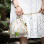 Girija Oak Instagram - Girija Oak Godbole x reCharkha Introducing POTLI SLING from the exclusive Girija's collection. A traditional potli, with a twist in its shape and style, this is a fancy piece of accessory you can totally add to your festive wardrobe! Photography: @shailendra_pardeshi Styling: @stylist.chaitalikulkarni HMU : @sheetalpalsande Check out the brand new Girija's Collection only on www.recharkha.org 🔗 Link in bio. . . #recharkha #girijaoakgodbole #indiancrafts #madeinindia #reusereducerecycle #circulareconomy #circularfashion #indianhandlooms #handwork #handwoven #handcraftedwithlove #collab #upcyclersofinstagram #upcycled #sustainableliving #sustainablecraft #sustainablefashion #sustainability #indianhandicrafts #collaboration #environmentallyconscious #motherearth #upcycledfashion #consciousfashion