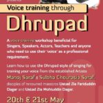 Girija Oak Instagram - #DforDrama presents Voice training through #Dhrupad with @manojmsaraf & @sarafsulbha Learn how to use the Dhrupad style of singing for training your voice from the established Artists Manoj Saraf and Sulbha Chourasia Saraf, disciples of renowned maestros Ustad Zia Fariduddin Dagar and Ustad Zia Mohiuddin Dagar. On Sat & Sun 20th & 21st May at @turtlestudio71 Aram Nagar II To register or know more Contact: 9967984021 #VoiceWorkshop #Dhrupad #DhrupadWorkshop #IndianClassical #IndianClassicalMusic #VoiceTraining