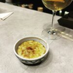 Girija Oak Instagram – @suhrudgodbole and I had the most amazing dining experience at @masquerestaurant thanks to @skoranne ‘s refreshing take on Maharashtrian food. Everything put on our plates was equal amounts exciting and familiar. 
Some mirgund, kurdai, dashmya, kharvas and kulith soup for my soul 😋
P.S. she does a bunch of pop ups. Please follow her and find one that you can attend. Thank me later.