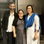 Girija Oak Instagram – @suhrudgodbole and I had the most amazing dining experience at @masquerestaurant thanks to @skoranne ‘s refreshing take on Maharashtrian food. Everything put on our plates was equal amounts exciting and familiar. 
Some mirgund, kurdai, dashmya, kharvas and kulith soup for my soul 😋
P.S. she does a bunch of pop ups. Please follow her and find one that you can attend. Thank me later.