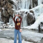 Hari Teja Instagram – Loved this beauty totally ❤️ most gorgeous waterfall I’ve ever seen… #kashmirlovers #drungwaterfall #naturelovers #peace #happiness ❤️ Drung