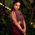 Hari Teja Instagram - Did you say I look divine? Sorry, I heard wine 🍷 Styled by @impriyankasahajananda Outfit: @deepthiganeshlabel Jewellery: @kushalsfashionjewellery ❤️ Shot by : @ekorphotography