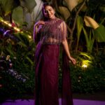 Hari Teja Instagram - Did you say I look divine? Sorry, I heard wine 🍷 Styled by @impriyankasahajananda Outfit: @deepthiganeshlabel Jewellery: @kushalsfashionjewellery ❤️ Shot by : @ekorphotography