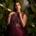 Hari Teja Instagram - Did you say I look divine? Sorry, I heard wine 🍷 Styled by @impriyankasahajananda Outfit: @deepthiganeshlabel Jewellery: @kushalsfashionjewellery ❤️ Shot by : @ekorphotography