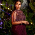 Hari Teja Instagram - Did you say I look divine? Sorry, I heard wine 🍷 Styled by @impriyankasahajananda Outfit: @deepthiganeshlabel Jewellery: @kushalsfashionjewellery ❤️ Shot by : @ekorphotography