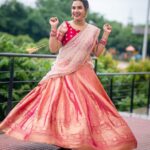 Hari Teja Instagram - 💖 wearing 💖 @aninaboutique1 💖PC💖 @whoisindrasena