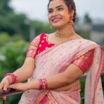 Hari Teja Instagram - 💖 wearing 💖 @aninaboutique1 💖PC💖 @whoisindrasena