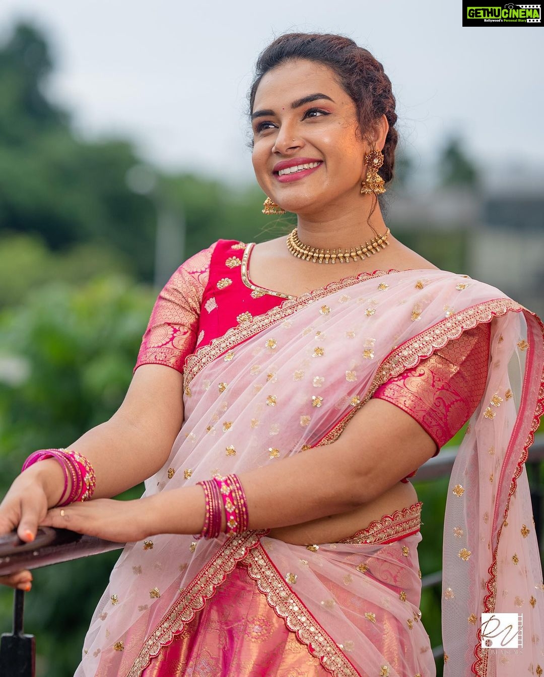 Hari Teja Instagram - 💖 wearing 💖 @aninaboutique1 💖PC💖 @whoisindrasena