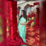 Hari Teja Instagram - Jaipur dairies ❤️ #weddingsaagha #santosh&amogha #saree #love #traditional #happiness #freindswedding #udaipur Thank u @shriyanibyvaishnavi for this lovely saree💙💙