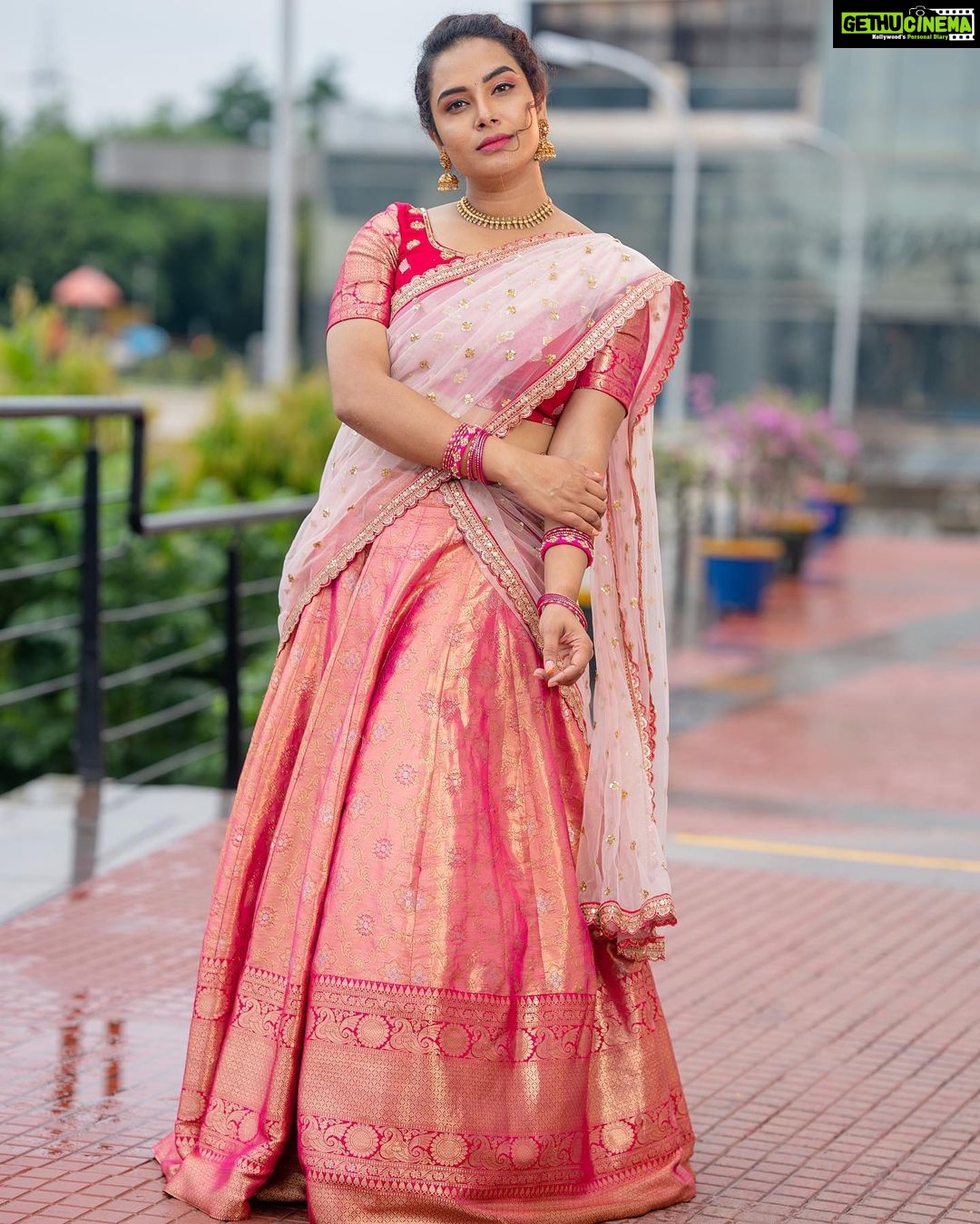 Hari Teja Instagram - 💖 wearing 💖 @aninaboutique1 💖PC💖 @whoisindrasena