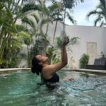 Hari Teja Instagram - Bali♥️ day #1 ♥️ #bhoomitallli #vacation #love #peaceful #happiness ♥️