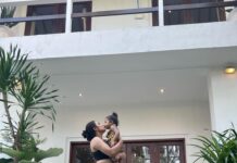 Hari Teja Instagram - Bali♥️ day #1 ♥️ #bhoomitallli #vacation #love #peaceful #happiness ♥️