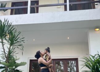 Hari Teja Instagram - Bali♥️ day #1 ♥️ #bhoomitallli #vacation #love #peaceful #happiness ♥️