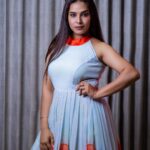 Hari Teja Instagram - Felt cute might not delete ever. 😂 Thank you for your wishes. Also Thank you @gaurinaidu for this amazing amazing dress❤️ Pc: @relivevisuals @whoisindrasena ❤️