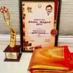 Harris Jayaraj Instagram - Thanks to the State Government for the “Best Music Director” award. I owe this award to Late KV Anand. Miss you !