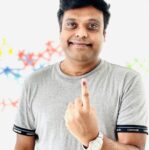 Harris Jayaraj Instagram – Voted.