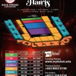 Harris Jayaraj Instagram – The moment you all have been waiting for 🔥

The category and pricing list for Hearts of Harris – Live in Kuala Lumpur is finally out.

Ticket sales starts from 25/11/2022 @ 2pm. Plan your night right away, let’s vibe together!

Hearts of Harris | Live in Kuala Lumpur
21 January 2023
Axiata Arena, Bukit Jalil

@jharrisjayaraj
@datoabdulmalik

#HeartsofHarris
#HarrisJbyMSC
#malikstreams
#HarrisJayaraj
#liveinconcert
#kualalumpur