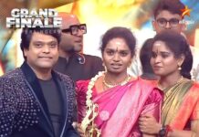 Harris Jayaraj Instagram - Congratulations Aruna 🎁! The title winner of @vijaytelevision #supersingerseason9. @mediamasons @ravoofa.h.k @aruna_ravindran