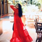 Hasini Anvi Instagram - Pretty times ❤️ Outfit : @naari_creation Location: @lasthousecoffee #hasinianvi LastHouse Coffee