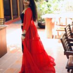 Hasini Anvi Instagram - Pretty times ❤️ Outfit : @naari_creation Location: @lasthousecoffee #hasinianvi LastHouse Coffee
