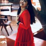 Hasini Anvi Instagram - Pretty times ❤️ Outfit : @naari_creation Location: @lasthousecoffee #hasinianvi LastHouse Coffee