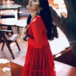 Hasini Anvi Instagram - Pretty times ❤️ Outfit : @naari_creation Location: @lasthousecoffee #hasinianvi LastHouse Coffee