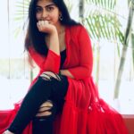 Hasini Anvi Instagram - Pretty times ❤️ Outfit : @naari_creation Location: @lasthousecoffee #hasinianvi LastHouse Coffee