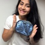 Hasini Anvi Instagram - When size really matters! Watch me take on the ultimate challenge of fitting my summer essentials into this tiny sling bag. My secret weapon, @officialrebalanz , the perfect low-sugar electrolyte drink, fits right in! #Energy #Hydration #Electrolytes #collaboration #hasinianvi