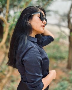 Hasini Anvi Instagram - Crazy hair, don't care.😌❤️

#hasinianvi