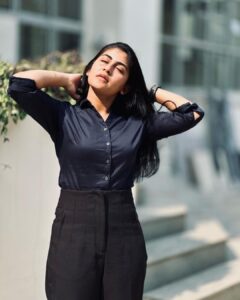 Hasini Anvi Instagram - Crazy hair, don't care.😌❤️

#hasinianvi