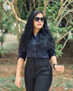 Hasini Anvi Instagram - Crazy hair, don't care.😌❤️

#hasinianvi