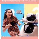 Himaja Instagram - 🤩Yesterday, I attended the Hyderabad Auto Expo and it was a refreshing experience🥰 I was stoked to check out the TVS iQube Electric Booth. It has three different variants - TVS iQube, TVS iQube S, and the much awaited TVS iQube ST. The TVS iQube ST has an incredible range of features like: ✅Incredible range: 140 km (Eco mode) ✅Extra Underseat Storage that can fit 2 helmets ✅A 7-inch TFT - Smart Display with multiple features ✅Alexa-enabled So what’s stopping you from checking out the booth by TVS iQube? Book your test ride today. Hurry! @tvsiqube #TVSiQube #TVSiQubeElectric #TVSMotorCompany #Powerof123 #SmartlySimple #HyderabadEMobilityWeek Hyderabad , Telengana. India
