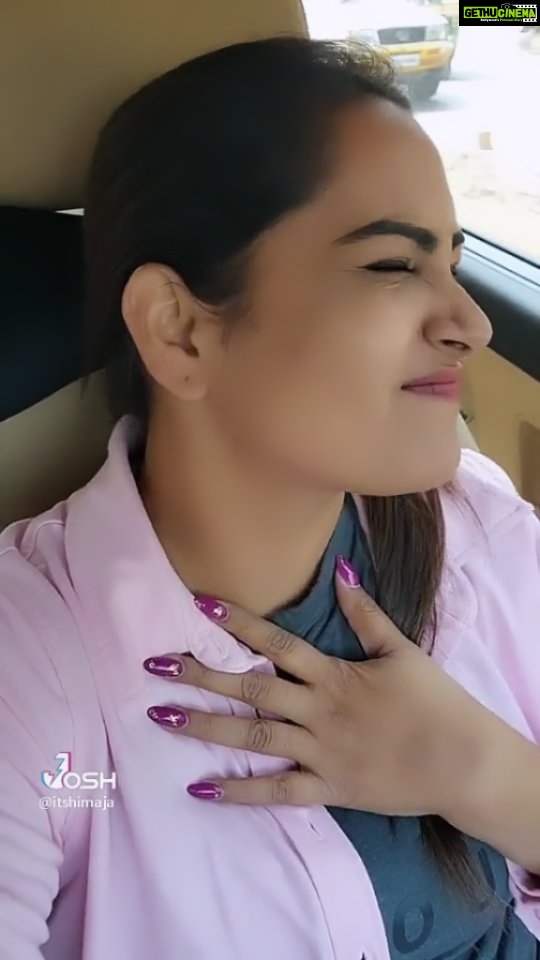 Himaja Instagram - #longdrive #musiclife @JOSHAPP.TELUGU @OFFICIALJOSHAPP #JOSHAPP #joshmeinaaja #officialjoshapp