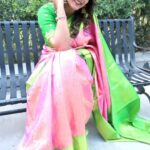 Himaja Instagram - This Beautiful Saree by @bridalmanufacturers ❤ #sareelove #saree #trendingmusic