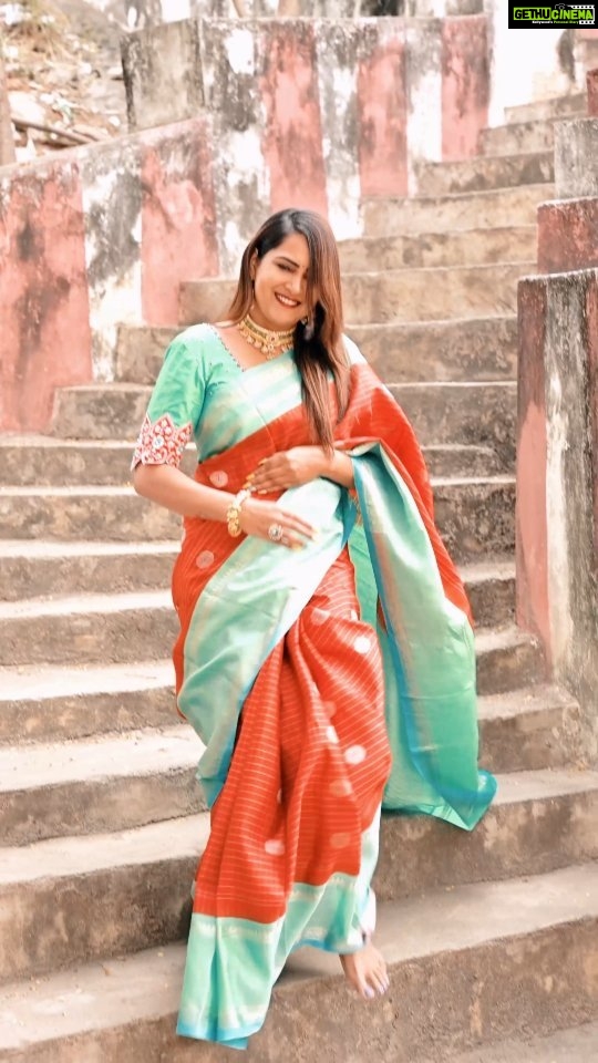 Himaja Instagram - This Beautiful Saree by @almara_by_aishwarya #trendingreels #trending #trendingsongs #melody #saree #sareelove