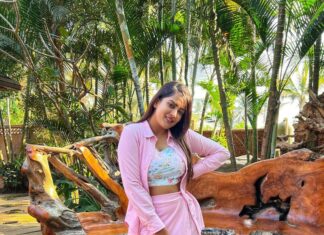 Himaja Instagram - Dear 2022… Thanks For Everything… This Is The Best Year Ever ❤️ Pic credits @teju_vlogs #thankyou #loveyouall #goodvibes #goodfeels #gratitude #cheers #slay Goa City, India